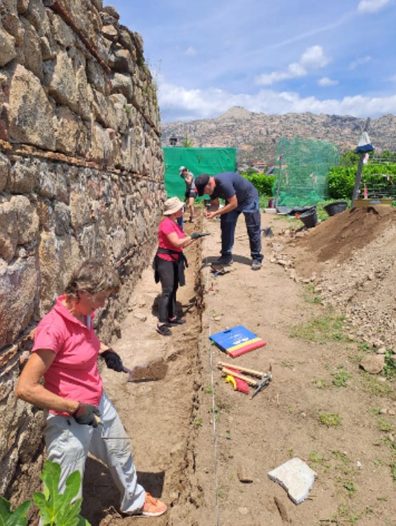 Excavaciones Castillo Viejo. Tercera semana (19 al 23 de junio de 2023)