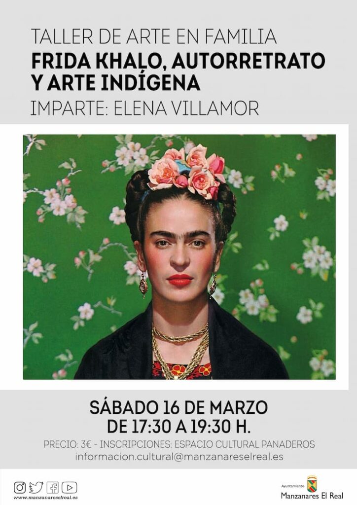 Frida Khalo: Autorretrato y Arte Indígena. Taller de Arte en Familia