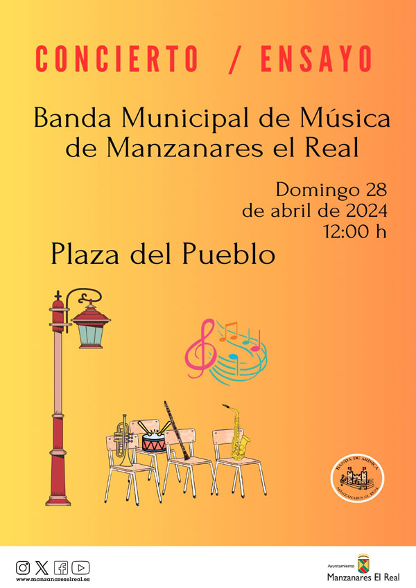 Concierto Banda municipal de música