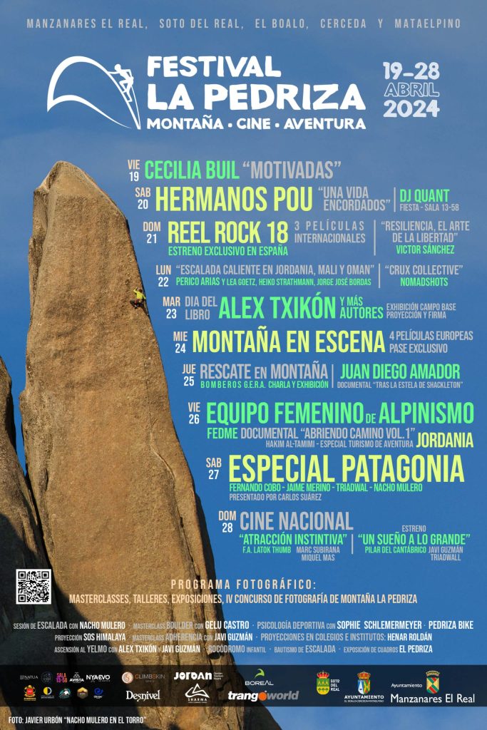 Festival La Pedriza: montaña, cine y aventura