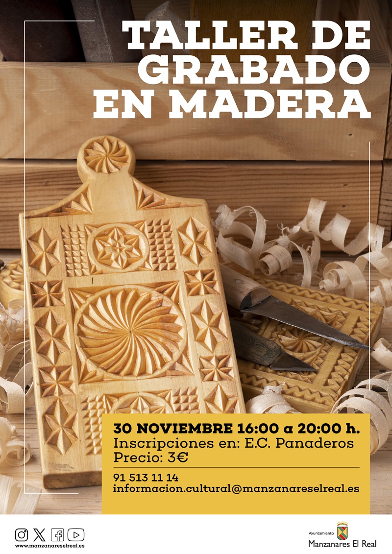 Taller de grabado en madera con Paz Algora