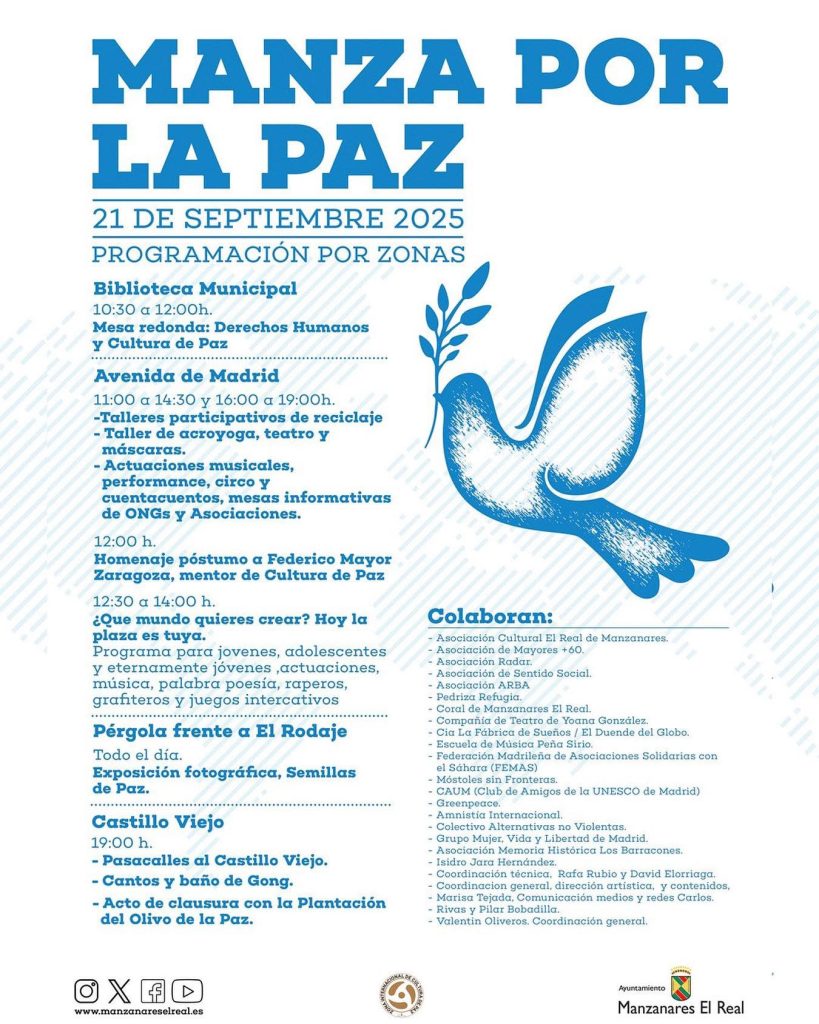 ACTIVIDADES EN El DÍA INTERNACIONAL DE LA PAZ - Ayuntamiento de ...